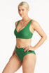 Sea Level Honeycomb Wrap High Waist Pant